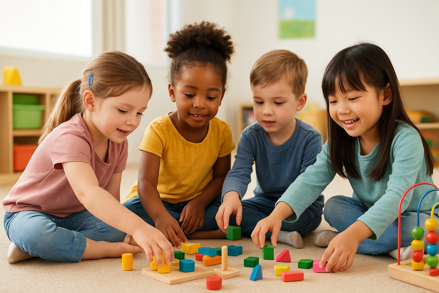 সুখী শিশুদের শেখা